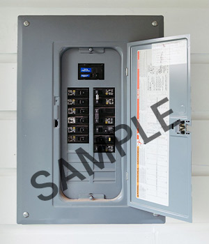 Main Electrical Panel Open Lid